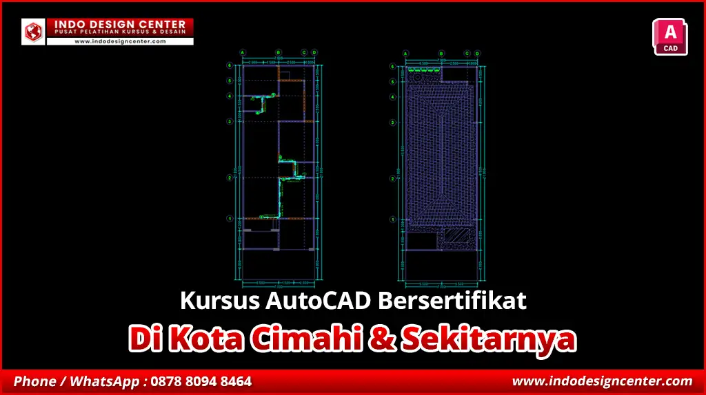 Kursus AutoCAD Bersertifikat di Cibeureum, Kota Cimahi