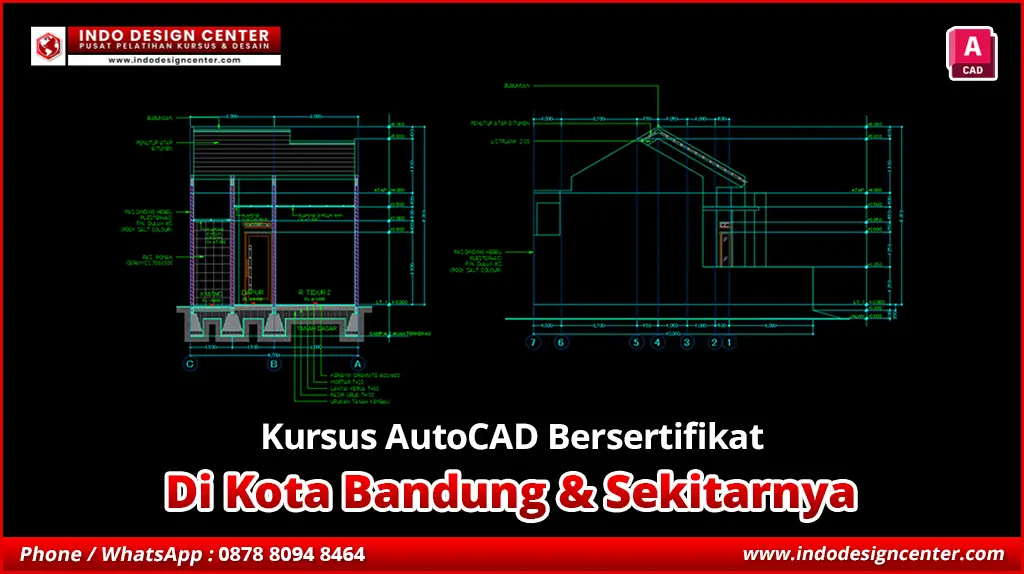 Kursus AutoCAD Bersertifikat di Cicendo, Kota Bandung