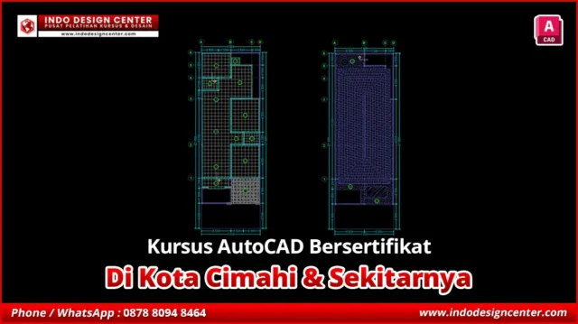 Kursus AutoCAD Bersertifikat di Cigugur Tengah, Kota Cimahi