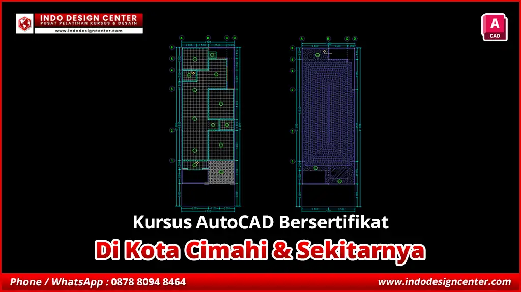 Kursus AutoCAD Bersertifikat di Cigugur Tengah, Kota Cimahi
