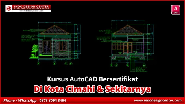 Kursus AutoCAD Bersertifikat di Karangmekar, Kota Cimahi