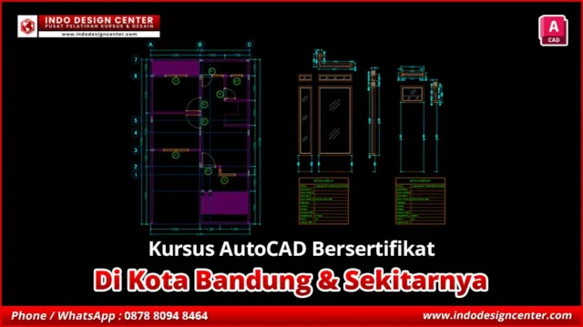 Kursus AutoCAD Bersertifikat di Mandalajati, Kota Bandung
