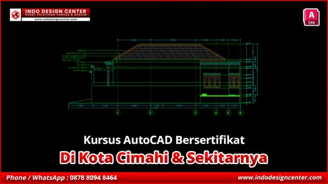 Kursus AutoCAD Bersertifikat di Melong, Kota Cimahi
