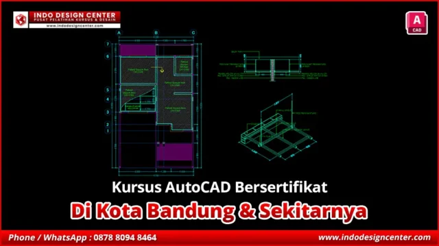 Kursus AutoCAD Bersertifikat di Panyileukan, Kota Bandung
