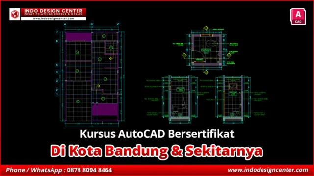 Kursus AutoCAD Bersertifikat di Rancasari, Kota Bandung