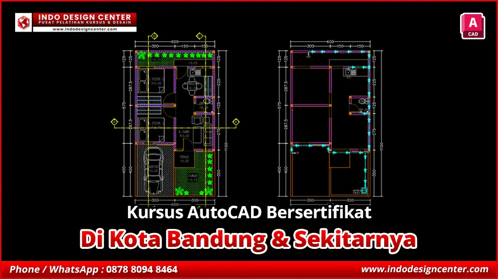 Kursus AutoCAD Bersertifikat di Ujungberung, Kota Bandung