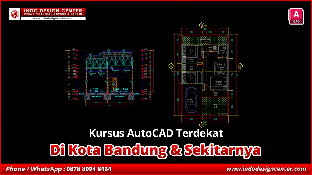 Kursus AutoCAD Terdekat di Antapani, Kota Bandung