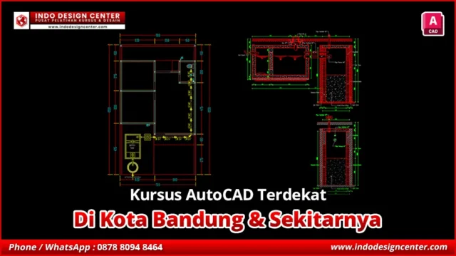 Kursus AutoCAD Terdekat di Batununggal, Kota Bandung
