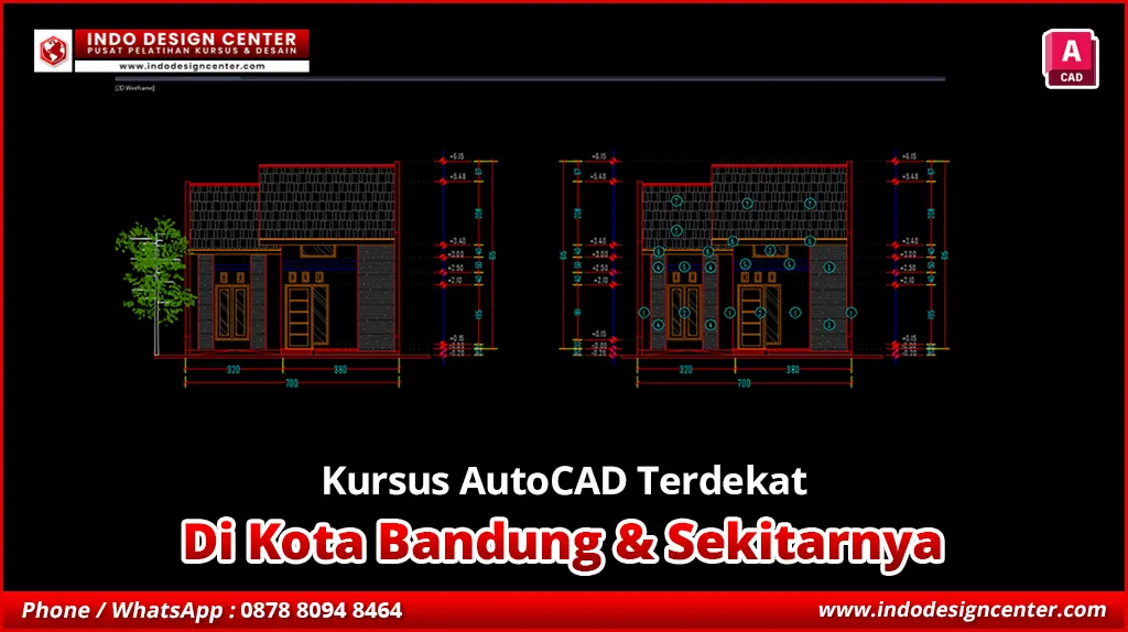Kursus AutoCAD Terdekat di Cibeunying Kaler, Kota Bandung