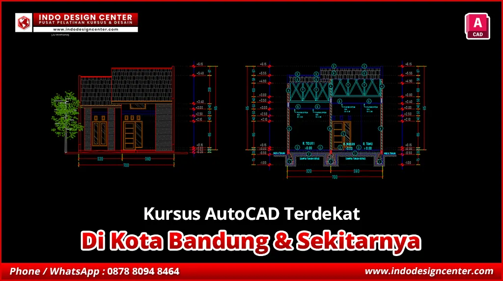 Kursus AutoCAD Terdekat di Cibeunying Kidul, Kota Bandung
