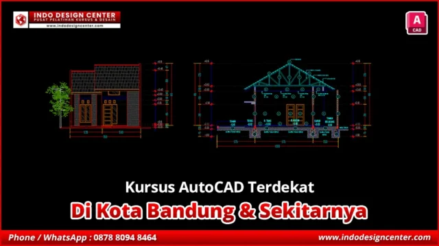 Kursus AutoCAD Terdekat di Cibiru, Kota Bandung