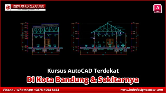 Kursus AutoCAD Terdekat di Cicendo, Kota Bandung
