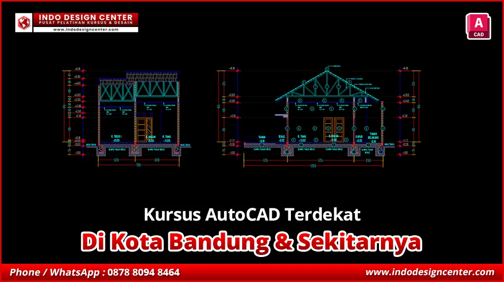 Kursus AutoCAD Terdekat di Cicendo, Kota Bandung