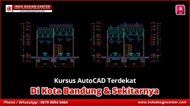 Kursus AutoCAD Terdekat di Cidadap, Kota Bandung