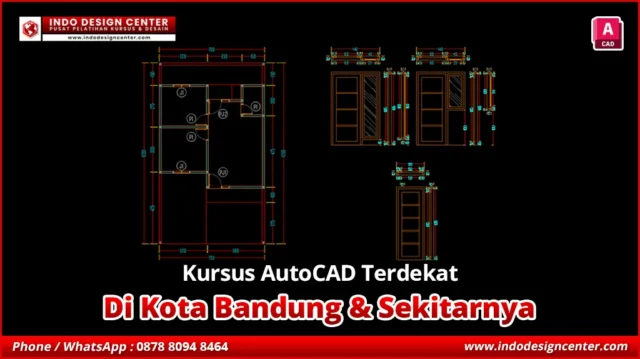 Kursus AutoCAD Terdekat di Cinambo, Kota Bandung