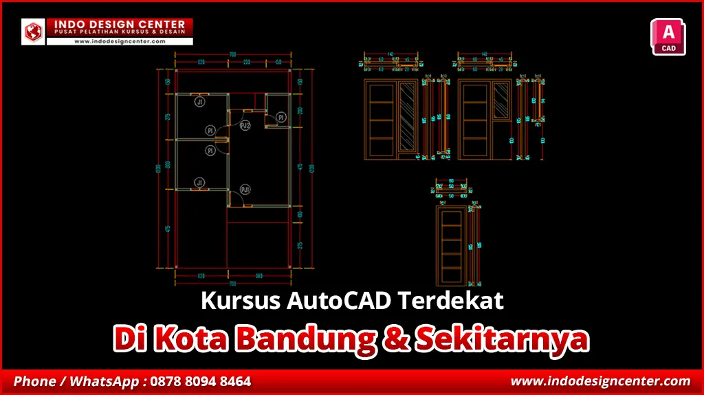 Kursus AutoCAD Terdekat di Cinambo, Kota Bandung