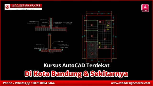 Kursus AutoCAD Terdekat di Kiaracondong, Kota Bandung