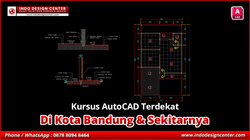 Kursus AutoCAD Terdekat di Kiaracondong, Kota Bandung