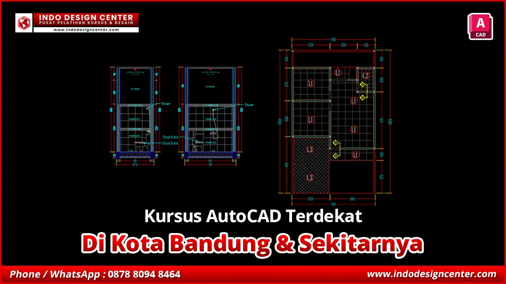 Kursus AutoCAD Terdekat di Lengkong, Kota Bandung