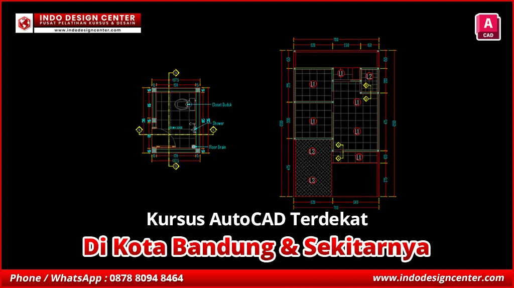 Kursus AutoCAD Terdekat di Mandalajati, Kota Bandung
