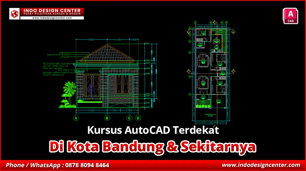 Kursus AutoCAD Terdekat di Rancasari, Kota Bandung