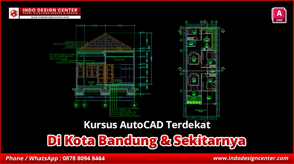 Kursus AutoCAD Terdekat di Sukasari, Kota Bandung