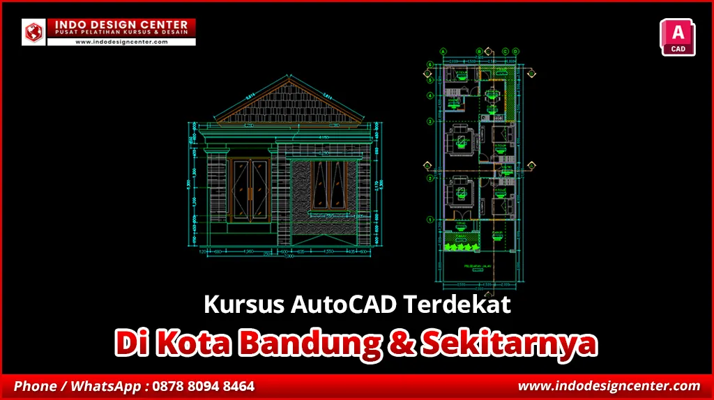 Kursus AutoCAD Terdekat di Sumur Bandung, Kota Bandung