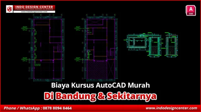 Biaya Kursus AutoCAD Murah di Banjaran, Bandung