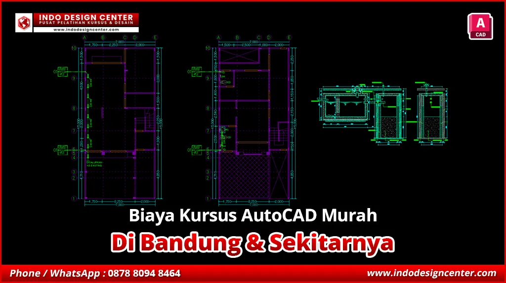 Biaya Kursus AutoCAD Murah di Banjaran, Bandung