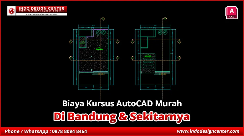 Biaya Kursus AutoCAD Murah di Cangkuang, Bandung