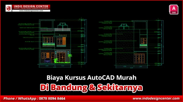 Biaya Kursus AutoCAD Murah di Cicalengka, Bandung