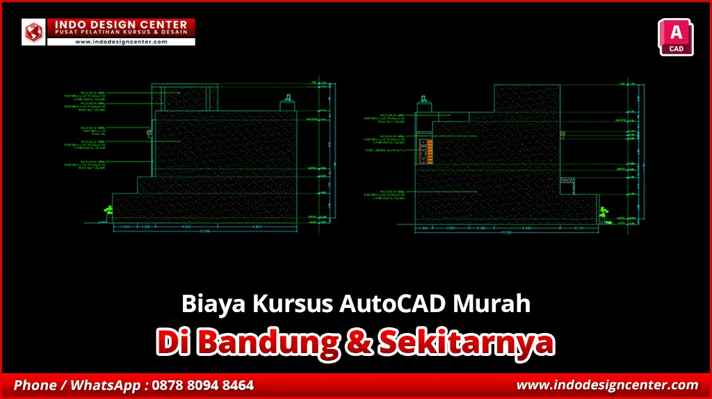 Biaya Kursus AutoCAD Murah di Cikancung, Bandung