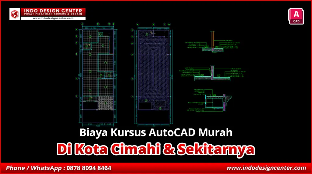 Biaya Kursus AutoCAD Murah di Cimahi, Kota Cimahi