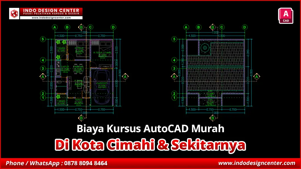 Biaya Kursus AutoCAD Murah di Cipageran, Kota Cimahi