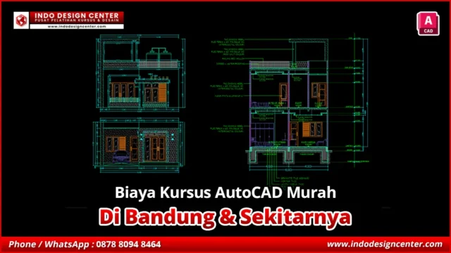 Biaya Kursus AutoCAD Murah di Ciparay, Bandung