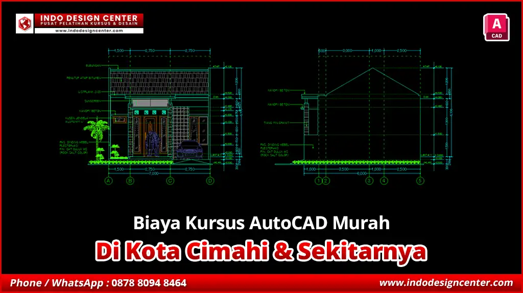 Biaya Kursus AutoCAD Murah di Citeureup, Kota Cimahi