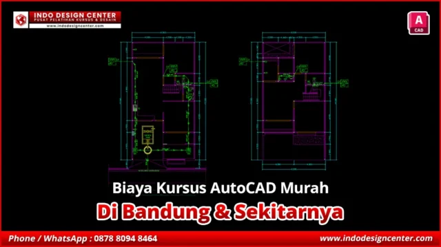 Biaya Kursus AutoCAD Murah di Kertasari, Bandung