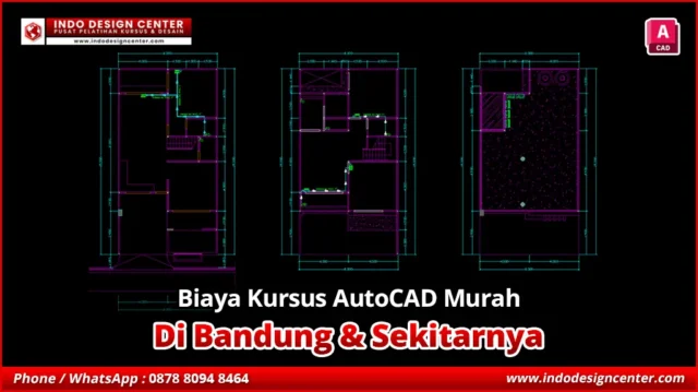 Biaya Kursus AutoCAD Murah di Margahayu, Bandung