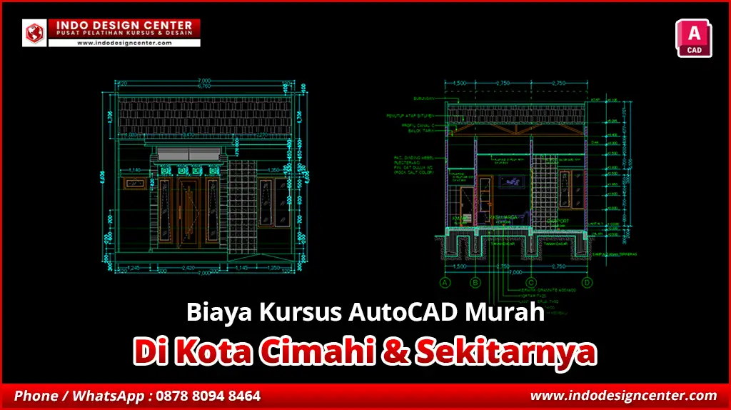 Biaya Kursus AutoCAD Murah di Padasuka, Kota Cimahi