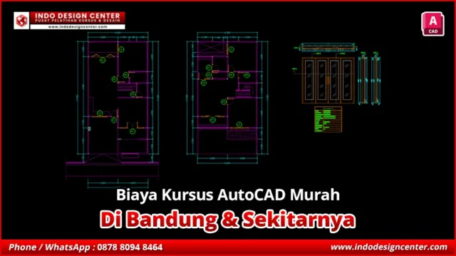 Biaya Kursus AutoCAD Murah di Pangalengan, Bandung