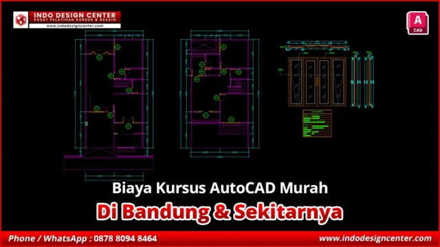 Biaya Kursus AutoCAD Murah di Pasirjambu, Bandung