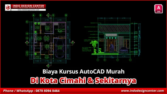 Biaya Kursus AutoCAD Murah di Pasirkaliki, Kota Cimahi