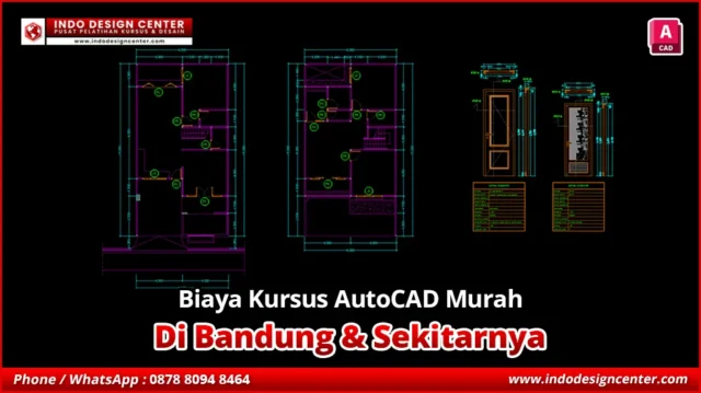 Biaya Kursus AutoCAD Murah di Rancaekek, Bandung