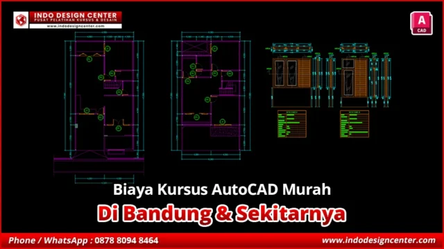Biaya Kursus AutoCAD Murah di Soreang, Bandung