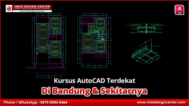 Kursus AutoCAD Terdekat di Arjasari, Bandung