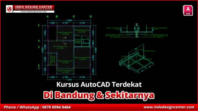 Kursus AutoCAD Bersertifikat di Arjasari, Bandung
