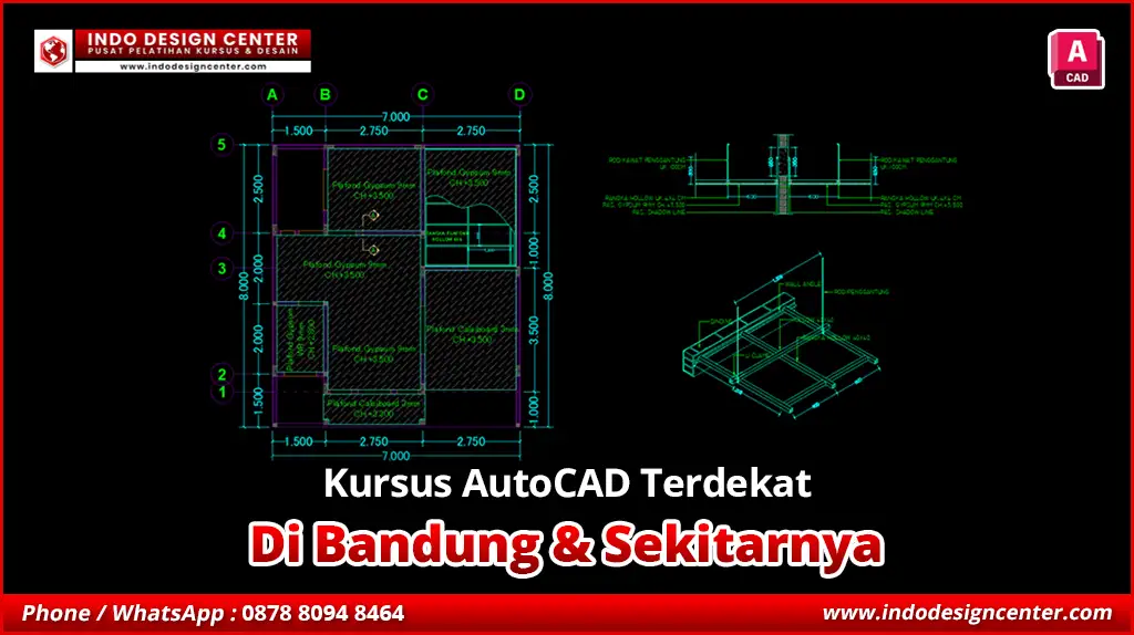 Kursus AutoCAD Bersertifikat di Arjasari, Bandung