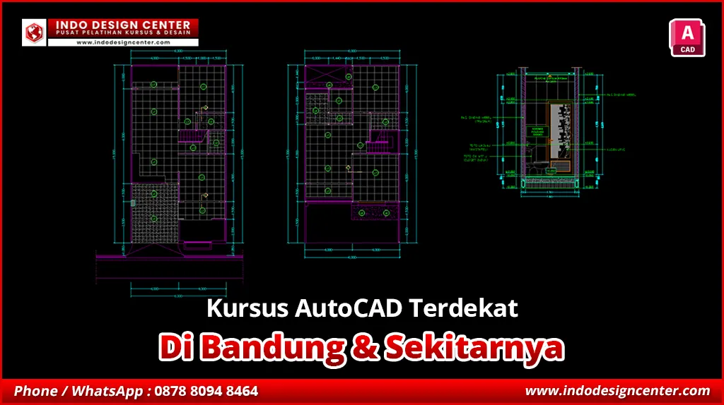 Kursus AutoCAD Terdekat di Baleendah, Bandung