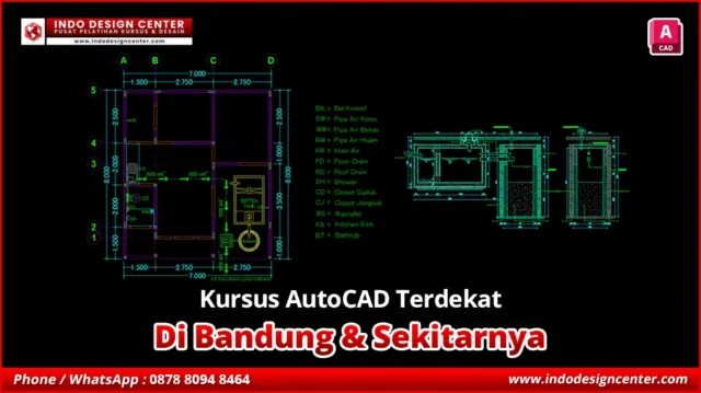 Kursus AutoCAD Bersertifikat di Banjaran, Bandung