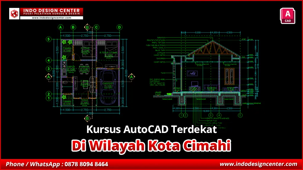 Kursus AutoCAD Terdekat di Baros, Kota Cimahi